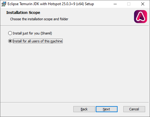 win java install 1