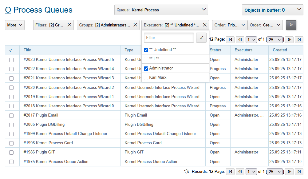 15188 combine undefined executors filter